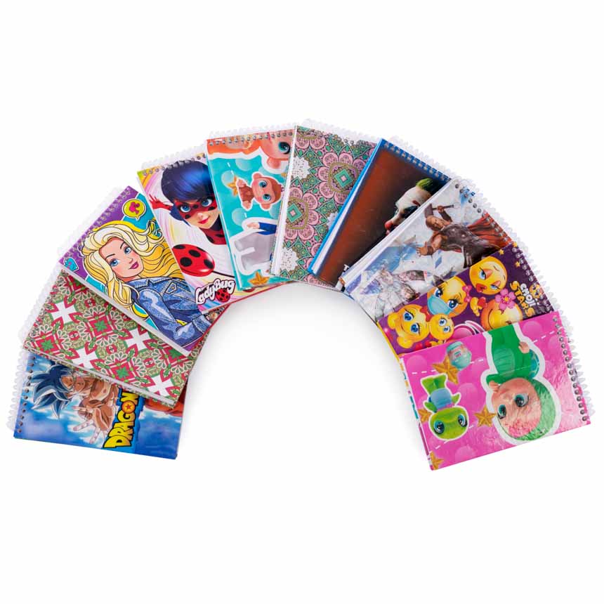 Anotaciones 10x14cm VERTICAL 80 hojas 10PCS