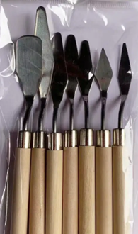 Espatula Metalica 7 pcs