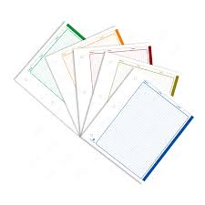 Hojas de carpeta - ABC Colores 500hjs