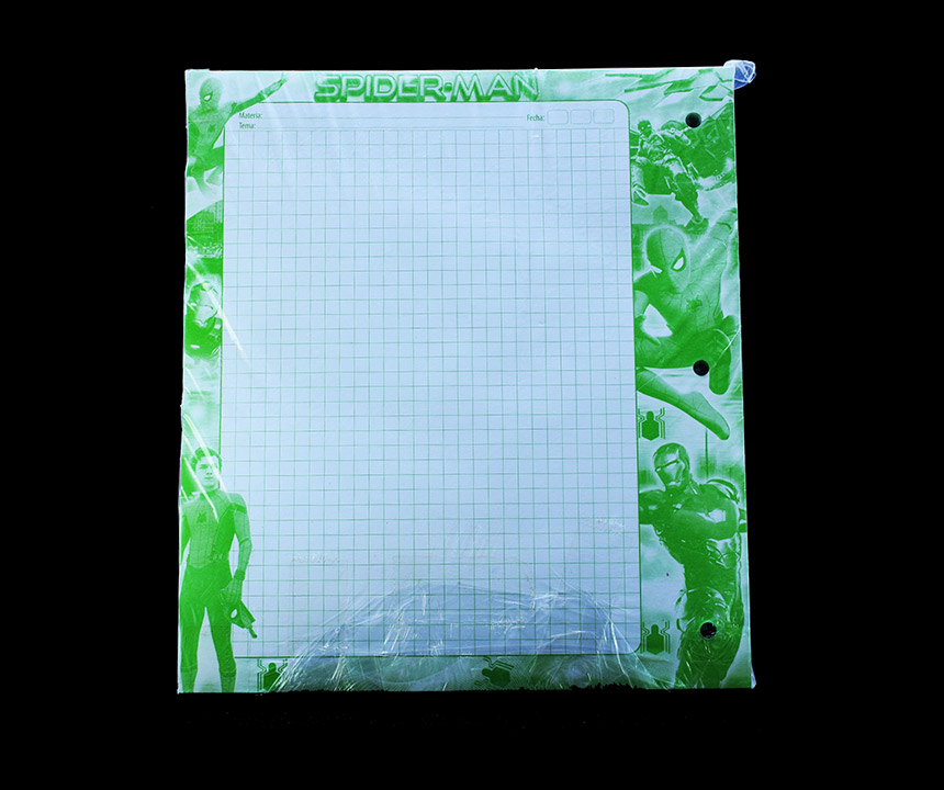 Hojas de carpeta  Colores suaves MONOCOLOR Flipo 500hjs