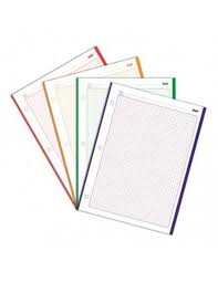 Hojas traper clasico 5 colores gonzales 200hjs (2 Huecos)