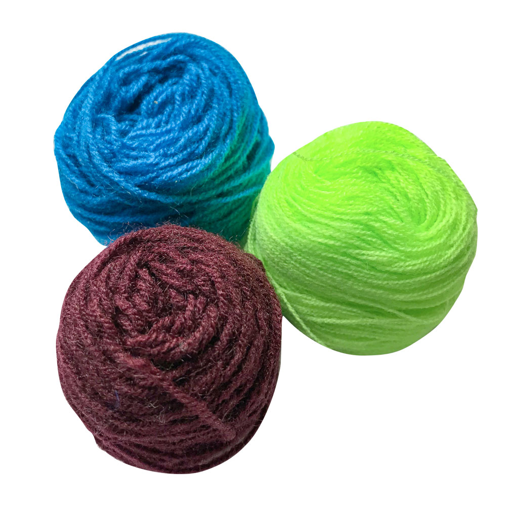 Lana de colores grueso 25PCS