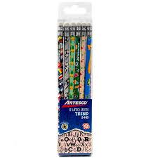 Lapiz negro FANTASIA 2B Artesco 12pcs