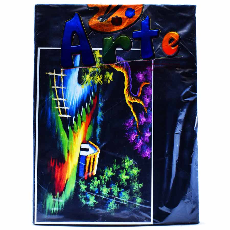 Lienzo 30x40 Negro / Gamusa ARTE