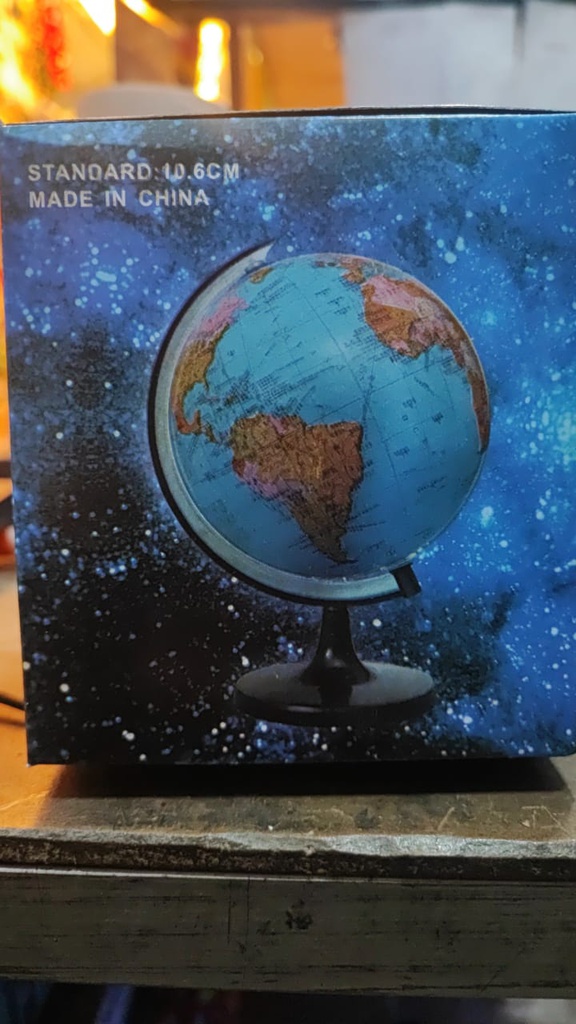 Mapamundi Globe 10.6CM MEDIANO