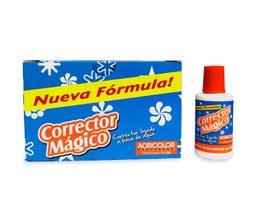 [6830] Corrector magico liquido a base de agua Acricolor 18ml