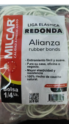 [L702] Ligas para billetes MILCAR bolsa 1/4 libra