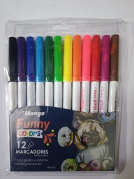 [MM-601] Marcador Escolar MANGO 12 Colores
