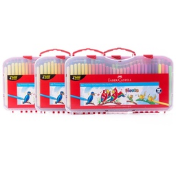 [36045-HT] Marcador fiesta estuche rígido Faber Castell 60 colores