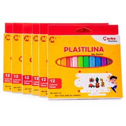 [MK-265G] Plastilina Marko 12 colores
