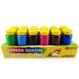 [2012] Tempera Guache 12 colores Acrilex