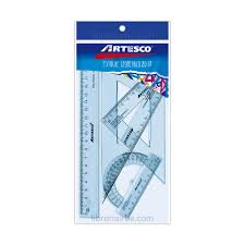 [12345] Estuche geometrico Artesco  ECONOMICO 30cm
